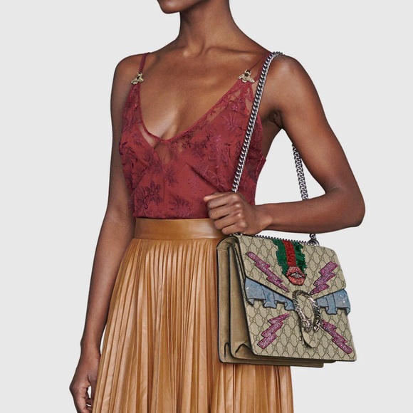 Auth GUCCI GG Supreme Monogram LE Medium Dionysus - Picture 16 of 16